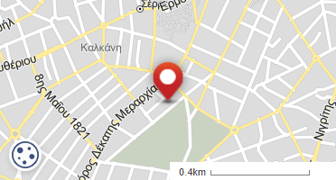 Location of business on map