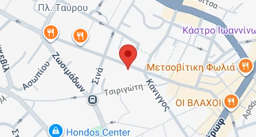 Χάρτης και σημείο της επιχείρησης
