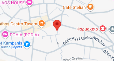 Location of business on map