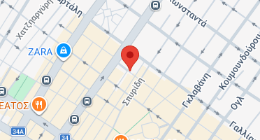 Location of business on map