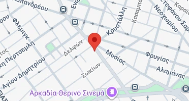 Location of business on map