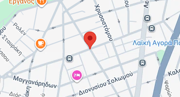 Location of business on map