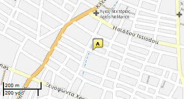 Location of business on map