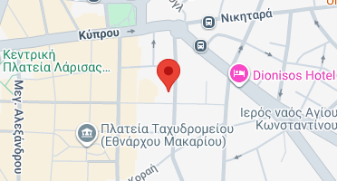 Location of business on map