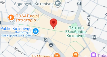 Location of business on map