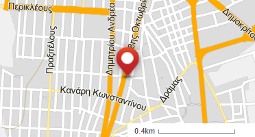 Location of business on map