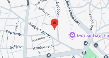 Location of business on map