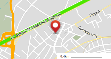 Location of business on map