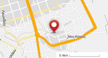 Χάρτης και σημείο της επιχείρησης