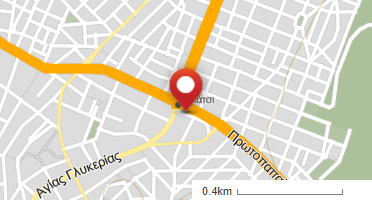 Location of business on map