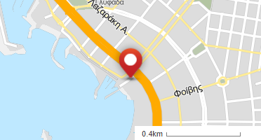 Location of business on map