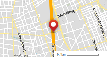 Location of business on map