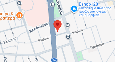 Location of business on map