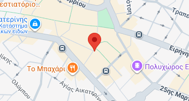 Location of business on map