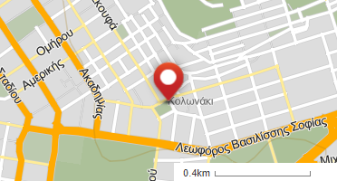 Location of business on map