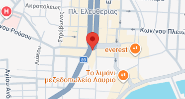 Location of business on map
