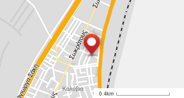 Location of business on map