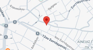 Location of business on map