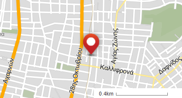 Location of business on map