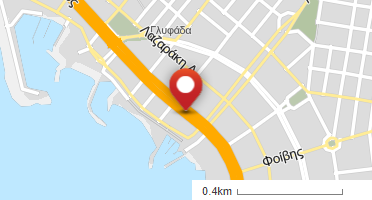 Location of business on map