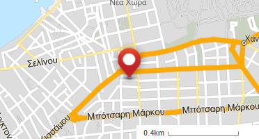 Location of business on map