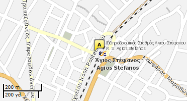 Location of business on map