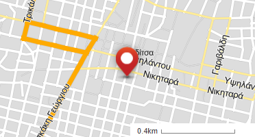 Χάρτης και σημείο της επιχείρησης