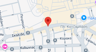 Location of business on map
