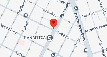 Location of business on map