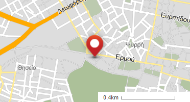 Location of business on map