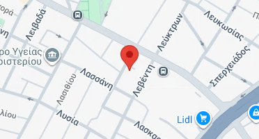 Location of business on map