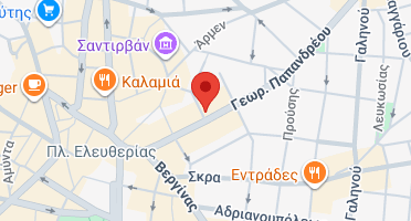 Location of business on map