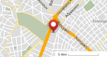 Location of business on map