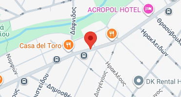 Location of business on map