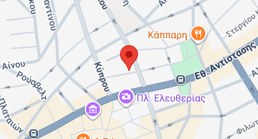 Location of business on map
