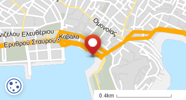 Location of business on map