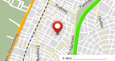Location of business on map