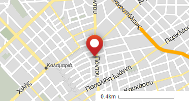 Location of business on map