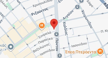 Location of business on map