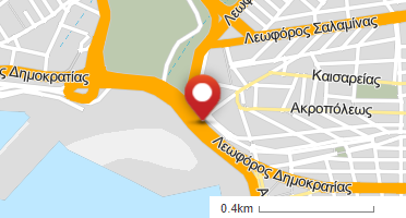 Location of business on map