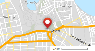 Χάρτης και σημείο της επιχείρησης
