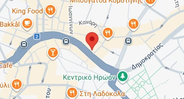 Χάρτης και σημείο της επιχείρησης