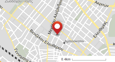 Location of business on map
