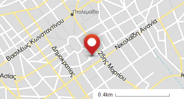 Location of business on map