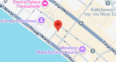 Location of business on map