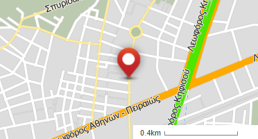 Location of business on map