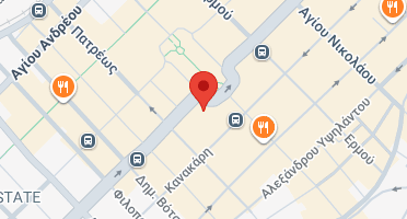 Location of business on map