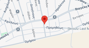 Location of business on map
