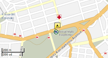Χάρτης και σημείο της επιχείρησης