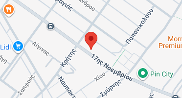 Location of business on map